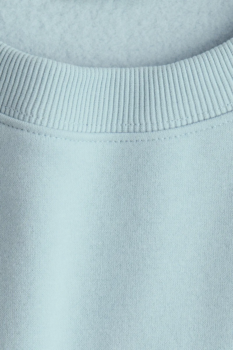 اتش اند ام سويت شيرت مزين بطبعة عبارة