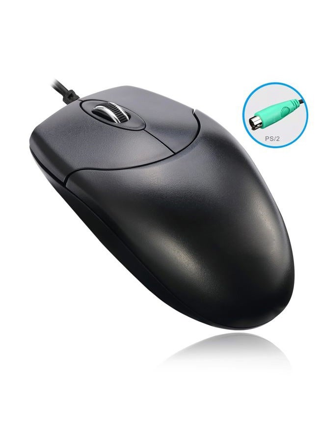 Adesso 3 Button Desktop PS/2 Optical Scroll Mouse - Image 4
