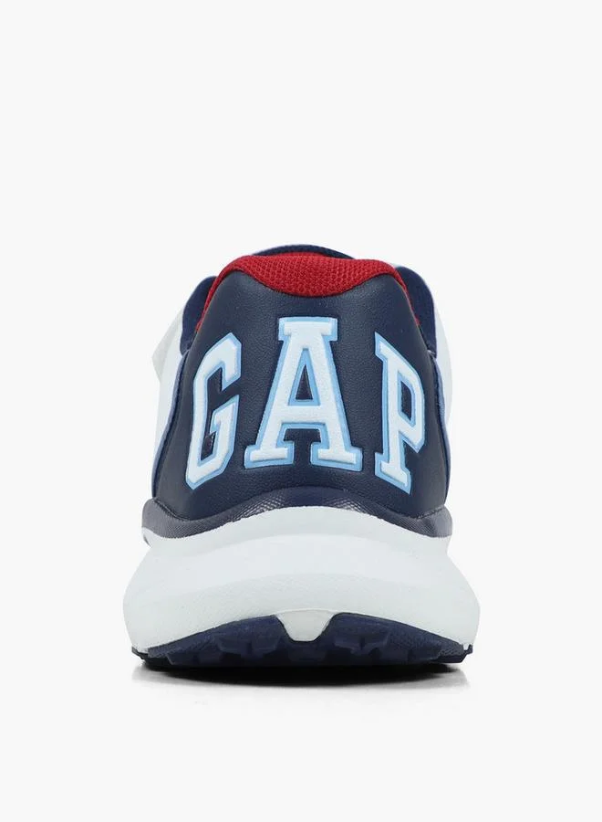 Gap WHITE Boys Belmont Hook & Loop School Sneakers for Men | Best Price UAE
