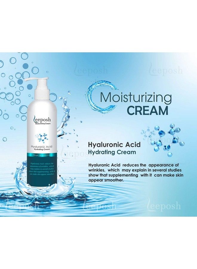 leeposh Hyaluronic Acid Moisturizer Intense Hydration Revitalizes Skin - Image 3
