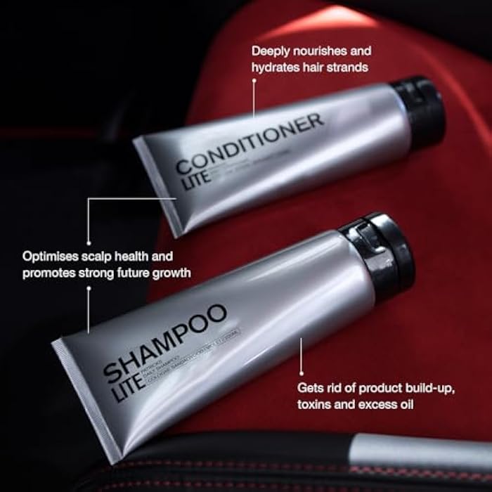 Patricks SH Lite Shampoo - Notes of Sandalwood, Violet - Hair Loss Treatment, Hair Growth & Regrowth Formula for Normal, Dry, Oily Hair - Daily Moisture Renewal 200ml - Image 2