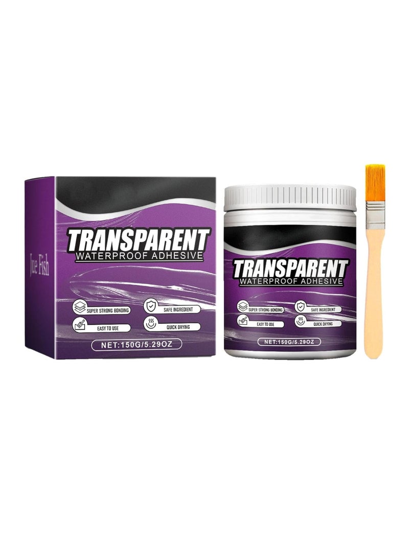 Excefore Invisible Waterproof Agent Set, Upgrade Super Strong Transparent Waterproof Coating Agent, Anti-Leakage Agent Transparent Leakage Protection Glue Repairing Leak Waterproof Adhesive  - Image 1