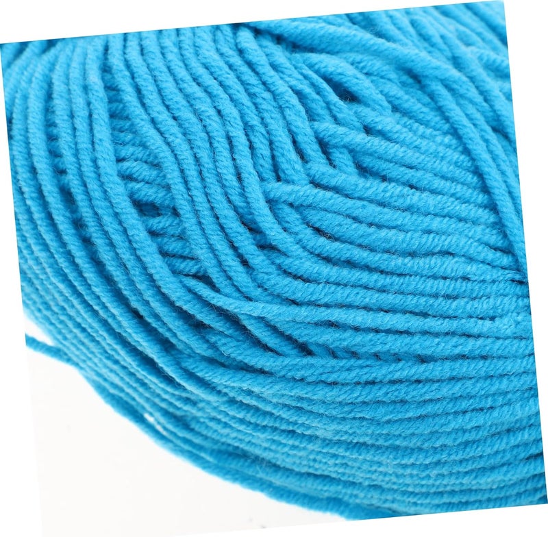 Lurrose 8Roll Milk Cotton Yarn for Knitting and Crocheting Soft Breathable Bulky Yarn for DIY Projects for Garments Scarves and Items Multi Color - Image 3