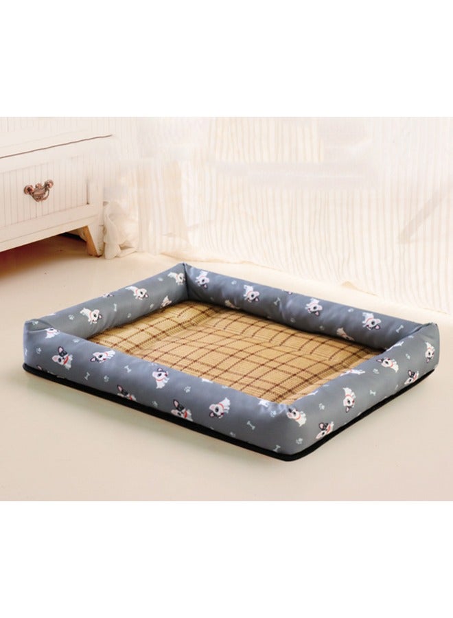 كلناميان سرير تبريد للحيوانات الأليفة – وسادة جيل باردة للكلاب والقطط الصغيرة والمتوسطة، حصيرة تنفسية للتبريد والراحة في جميع الفصول - Image 1