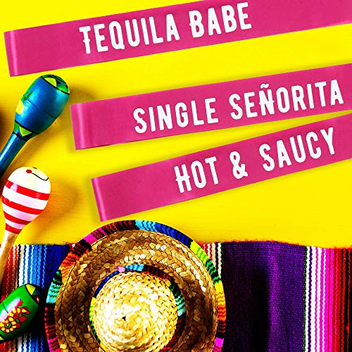 Pop Fizz Designs Final Fiesta Bachelorette Sashes | 12 Pack | 1 Bride to be Sash and 11 Bride Tribe Sashes with Fun Final Fiesta Phrases - Image 4