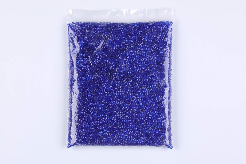 Gintoaria 10000 pcs/Pack Wedding Table Scatter Confetti Crystals Acrylic Diamonds Vase Fillers 4.5 mm Rhinestones for Wedding, Bridal Shower, Vase Beads Decorations (Royal Blue) - Image 5