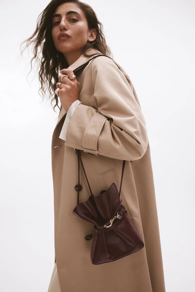 اتش اند ام حقيبة كروس بودي بتصميم محفظة