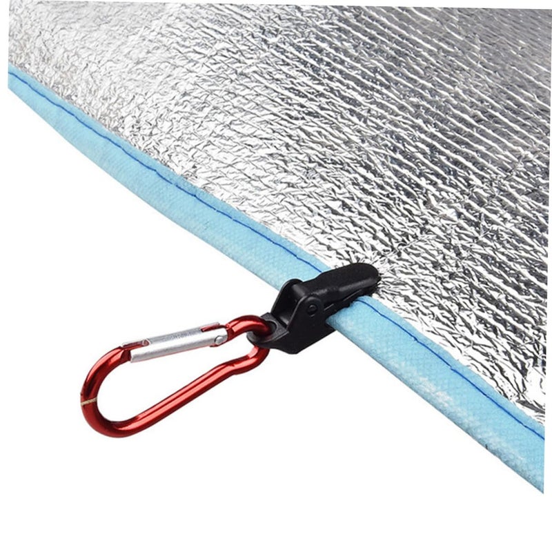 Heavy Duty Tarp Clips 15PCS with Locking Buckles Windproof Tent Canopy Clamps for Outdoor Camping BBQ RV Awnings - Image 5