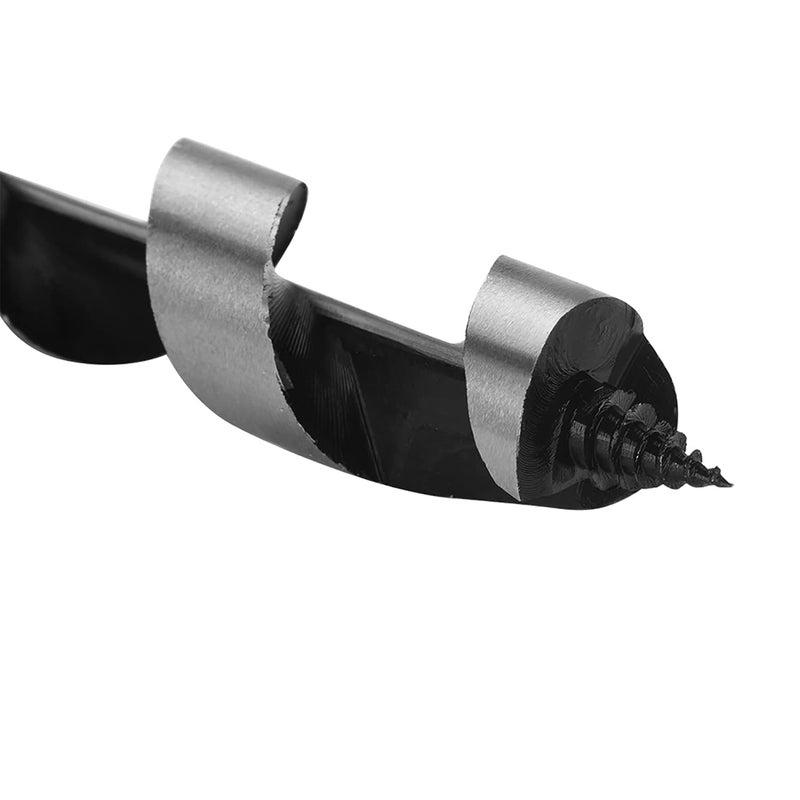 8pc Carbon Steel Auger Bit Set Ultra Machined Hex Shank Drill for Woodworking Projects - Image 5