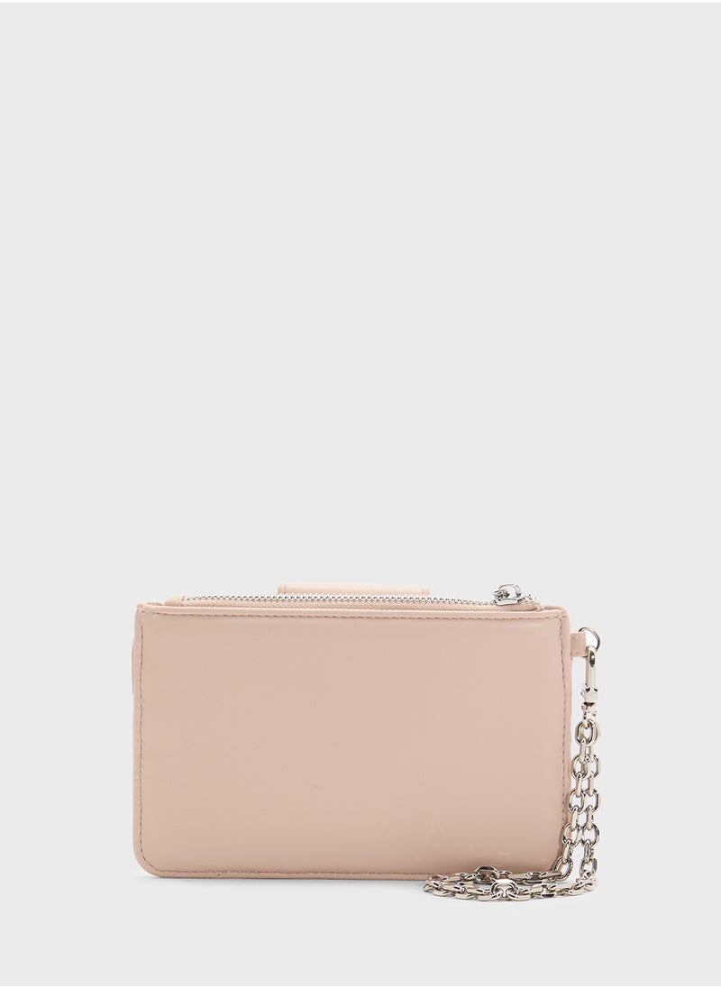 STEVE MADDEN Bchev2 Logo Quilted Wallet  - Image 2