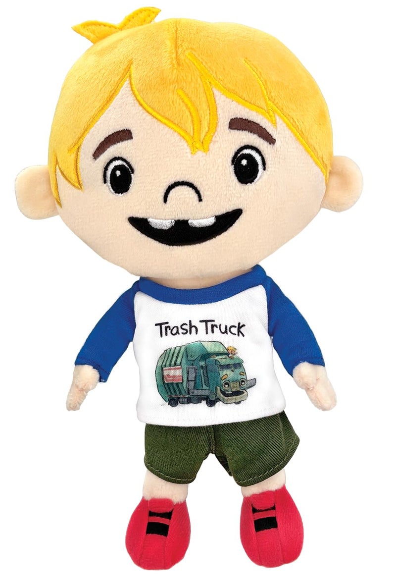 MerryMakers Trash Truck's Hank Doll, 9-Inch, Based on The Books and TV Show by Max Keane