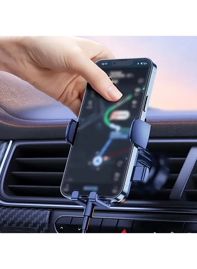 2pcs Universal Car Air Vent Phone Mount Adjustable 360 Rotation Holder for iPhone Android - Image 2