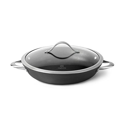 Calphalon Contemporary Hard-Anodized Aluminum Nonstick Cookware, Everyday Pan, 12-inch, Black - Image 1