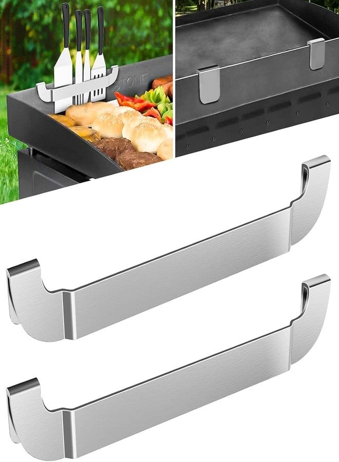 ZHSX 10 Inch Griddle Spatula Holder Magnetic Design, Stainless Steel Grill Barbecue Tool Rack, Griddle Accessories for Blackstone Flat Top Griddle and Other Grill Griddles (1 Pcs) - Image 1