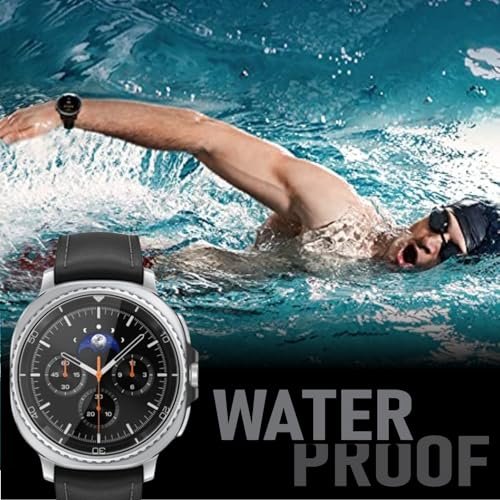 SupCares Military-Grade Gorilla Tempered Glass Screen Protector for Samsung Galaxy Watch 8 Classic and Samsung Galaxy Watch 4 Classic (46 mm) With Installation Kit | Transparent | Pack of 2 - Image 5