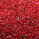 Maalavya Sugar Size Crystal Sand for Home and Garden Decor, Aquarium Substrate (Red, 450 Grams) - Image 2
