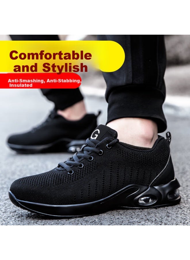 Jingtu Jingtu Labor Protection Shoes Men Ulated 10kv Anti-smashing Plastic Toe Cap Anti-puncture Safety Electrician Functional Shoes E2037eh-j 39 - Image 5