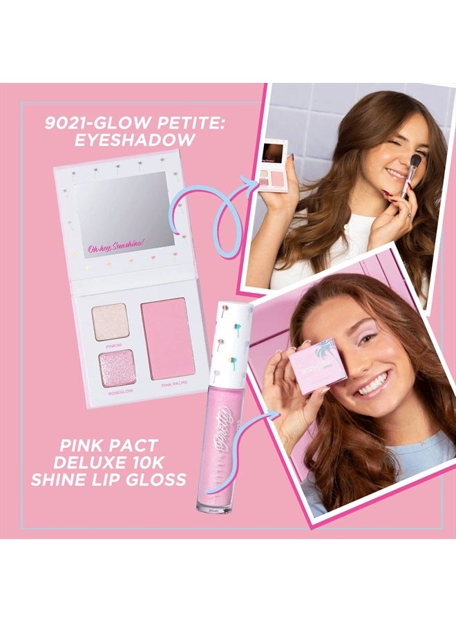 Petite 'N Pretty Petite 'n Pretty - "Amazon Exclusive" Glow Basics Makeup Starter Gift Set- Non Toxic, Natural Makeup Kit for Kids, Children, Tweens and Teens, Made in the USA  - Image 4