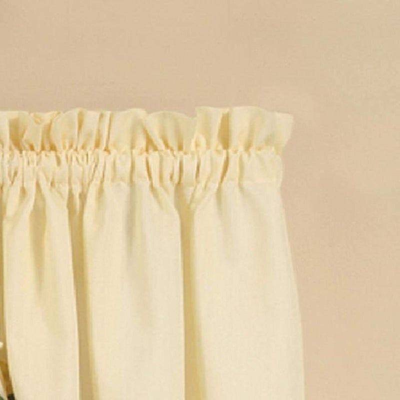 CHF & You CHF Red Delicious Country Apples 3-Piece Window Curtain Tier Set, Ivory, 56-Inch X 36-Inch Multi - Image 4