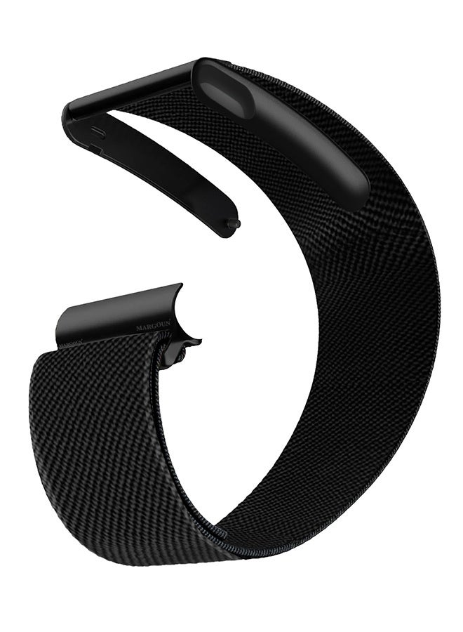 CATANES Nylon Replacement Wristband for Whoop Life MG – Waterproof - Lightweight - Adjustable Fitness Strap - Black - Image 1