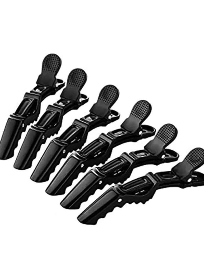 Generic Hair dressing Clips -6pcs MultiColor  - Image 1