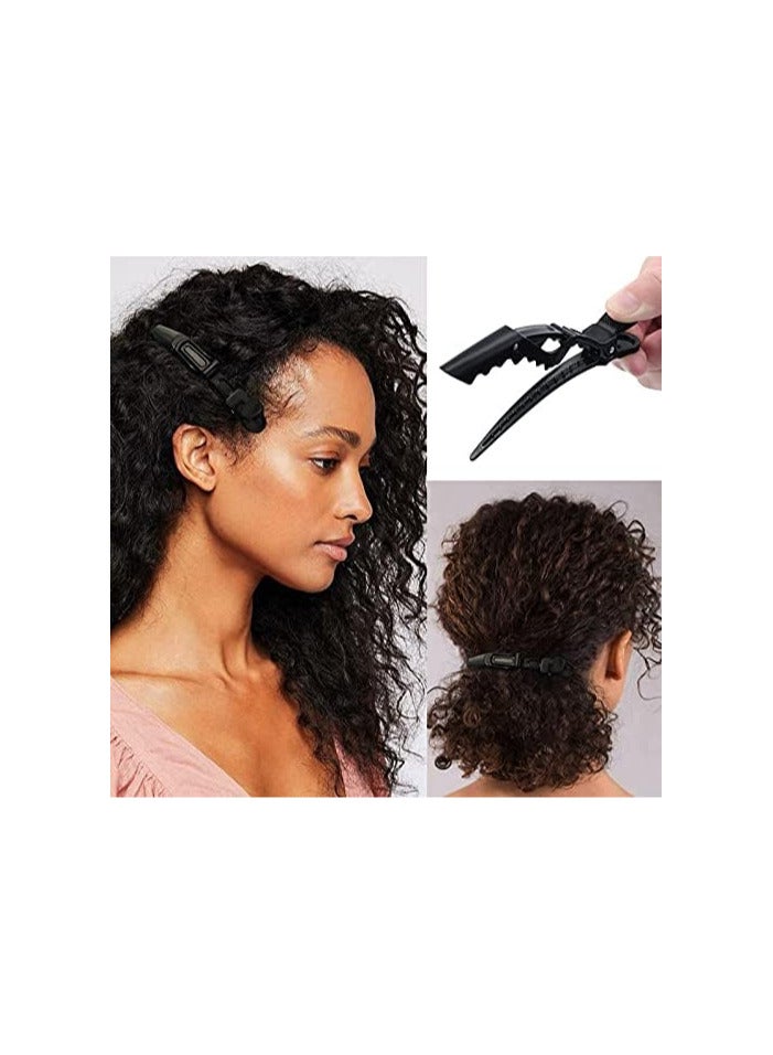 Generic Hair dressing Clips -6pcs MultiColor  - Image 3
