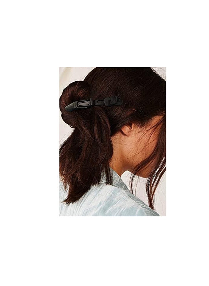 Generic Hair dressing Clips -6pcs MultiColor  - Image 4