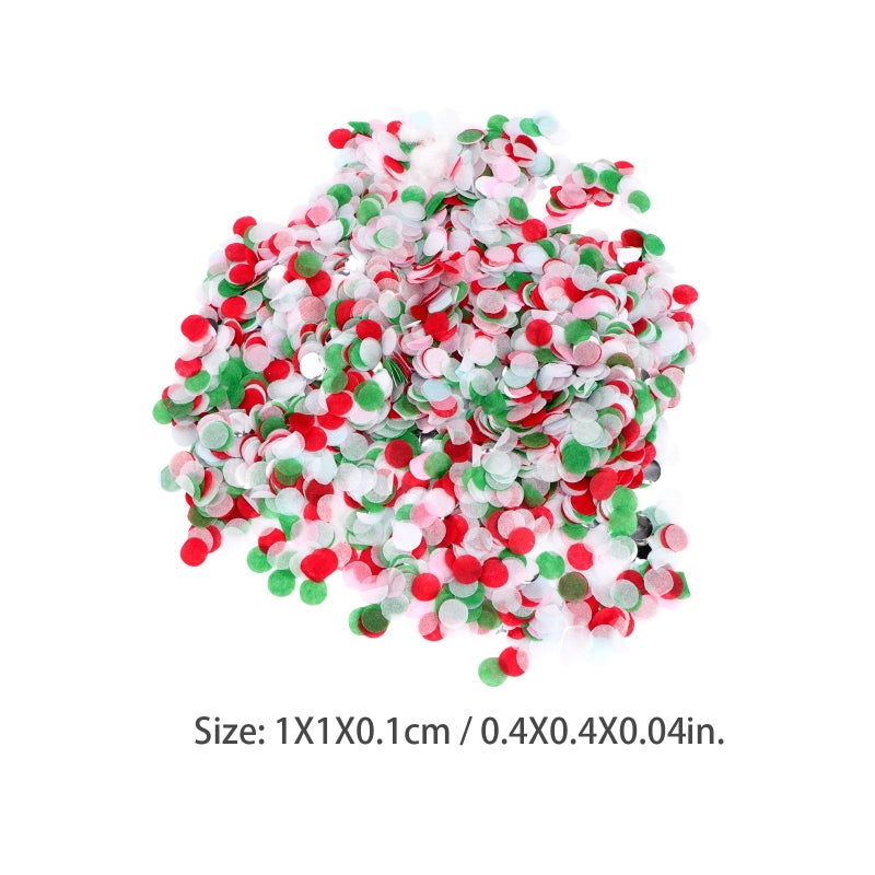 Colorful 1cm Round Paper Confetti 60g Balloon Filling For Wedding Birthday Party Decorations - Image 3