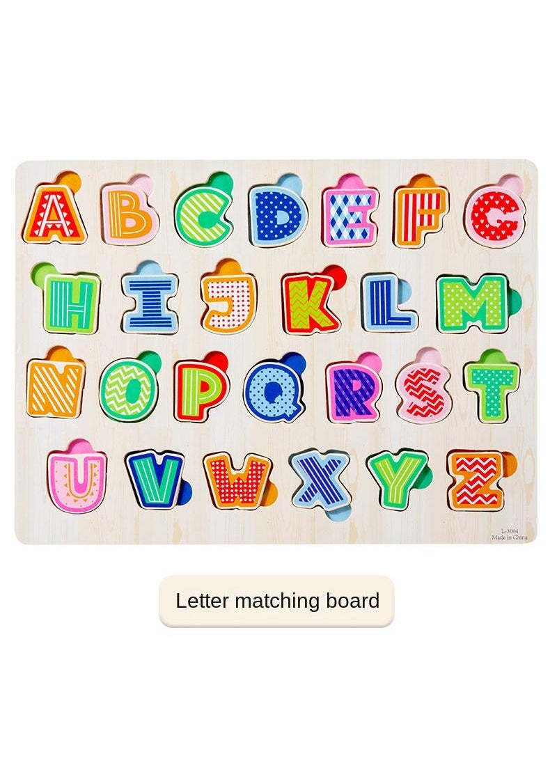 Y&D Children's Wooden Puzzle Hand Held Puzzle Toy  - Image 1
