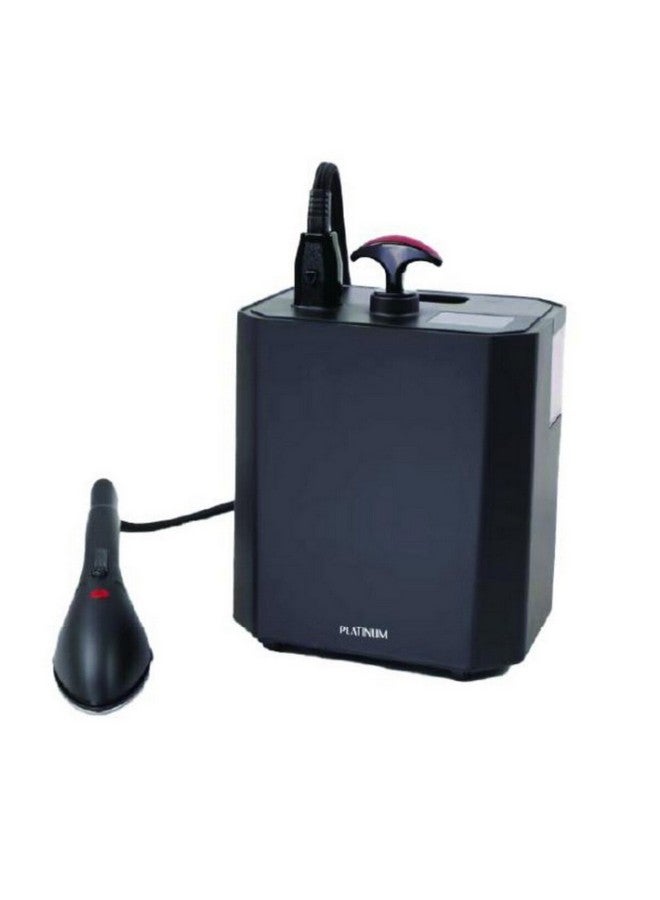 بلاتينيوم مكواة بخار تربو ستيم عالية الأداء 2450 واط أسود ورمادي 2.9 لتر GS-9000B - Image 4