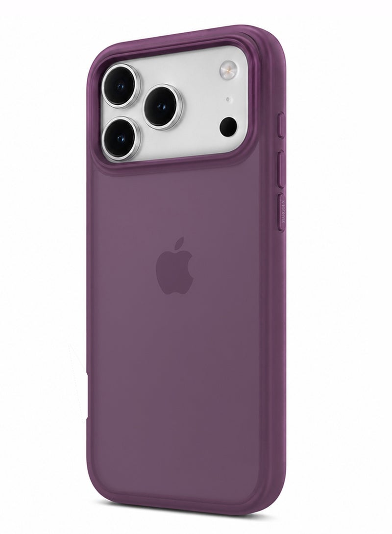 غطاء آير سكين مات متجمد لهاتف iPhone 17 Pro Max - غطاء خلفي أنيق فائق النحافة - أسود - Image 5