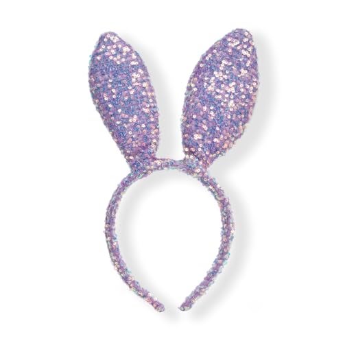 Radhu & Kabby Bunny Ears Sequins Hair band for Girls Kids | Sparkly Girls Hair Accessories | Rabbit Headbands | Hair bands for Girls | Girls hair Accessories, Fun Hair Bands (1 Pc) - Image 4