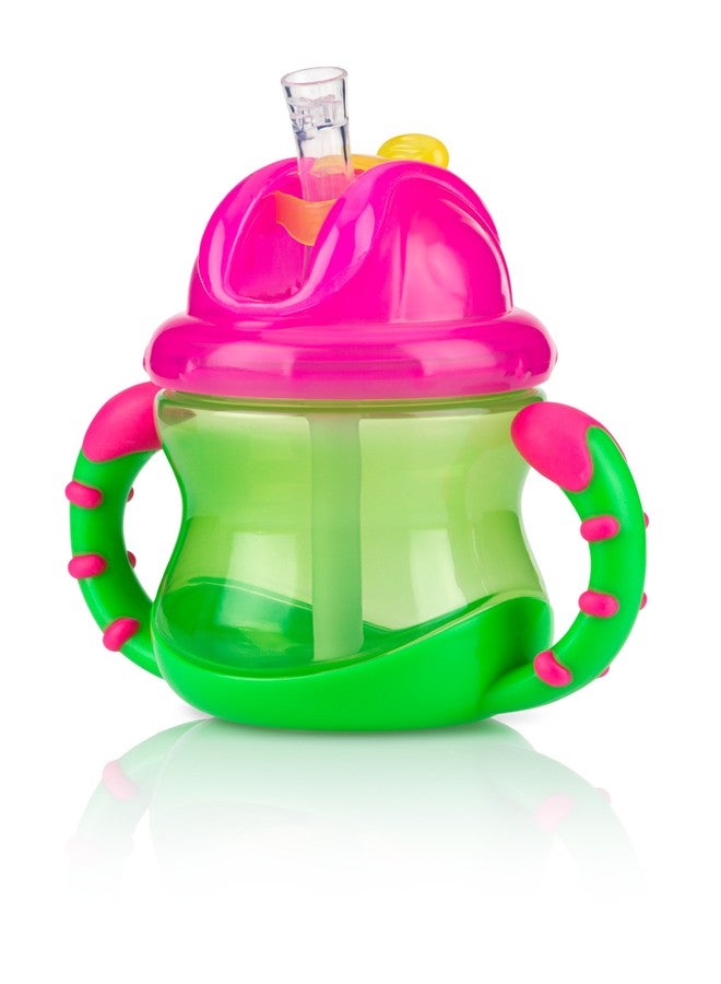 Nuby Two-Handle Flip N' Sip Straw Cup - Image 5