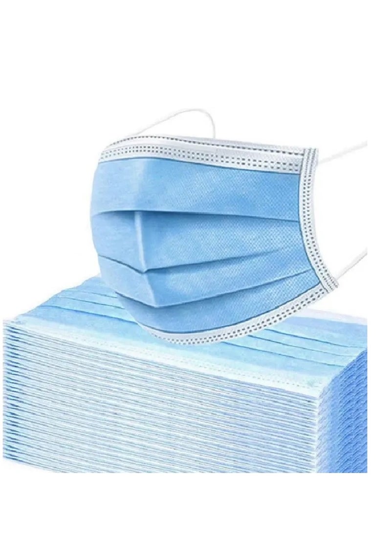 Zcom 50-Pieces 3 Ply Disposable Face Mask For Adults Individually Packed  - Image 2
