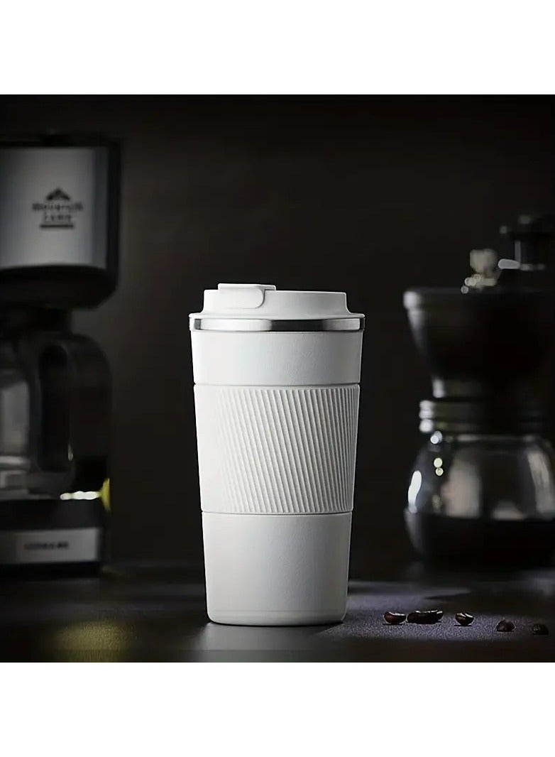 MODERN HOME 510ml Travel Mug Reusable Insulated Coffee Cup Vacuum Insulation Stainless Steel Thermal Coffee Mug for Hot And Cold Drinks - Image 3