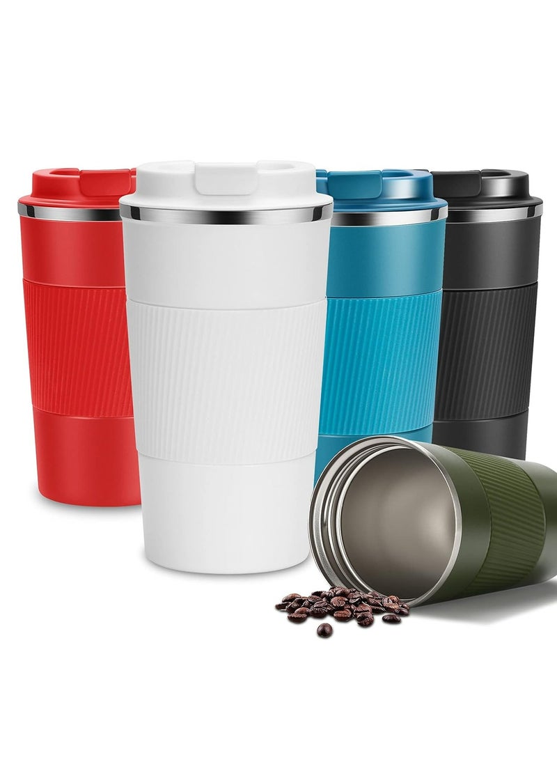 MODERN HOME 510ml Travel Mug Reusable Insulated Coffee Cup Vacuum Insulation Stainless Steel Thermal Coffee Mug for Hot And Cold Drinks - Image 1