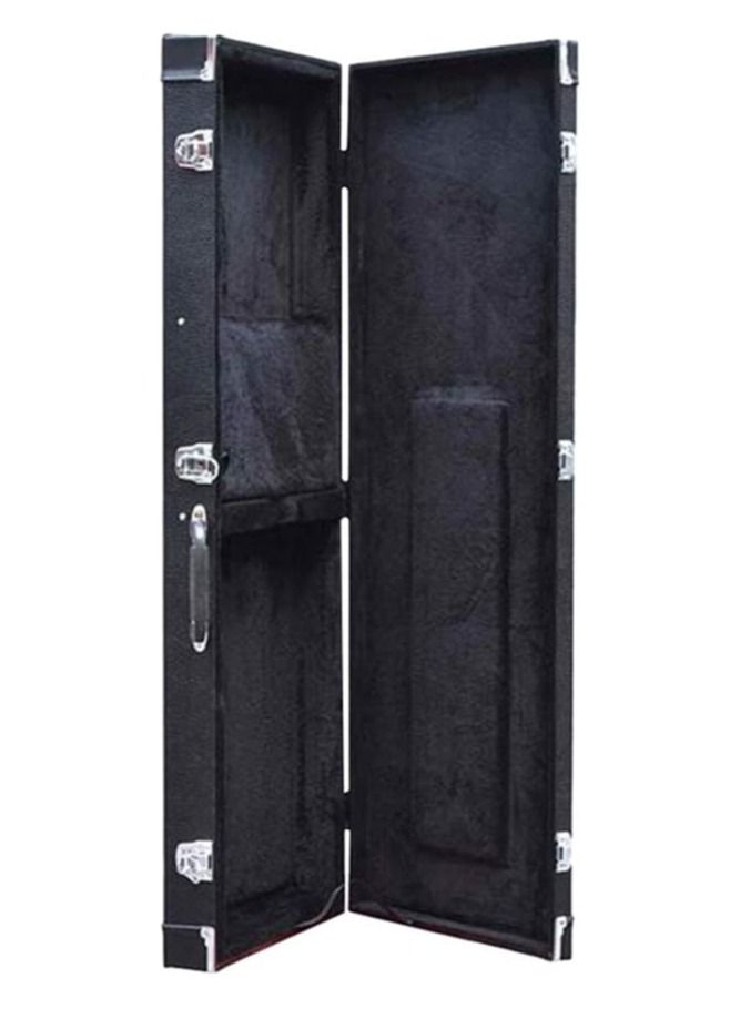 Megarya Electric Guitar Hard Shell Case Portable Square Guitar Case Hardshell for Standard Electric Guitars Black - Image 2