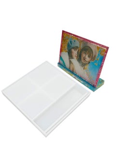KASTWAVE Photo Frame, Epoxy Resin Mold, Rectangle Picture Frame Silicone Molds, Rectangle Storage Box Silicone Mold Keep Countertop Neat for Home Decoration, DIY Crafts, and Handmade Gifts  - Image 1