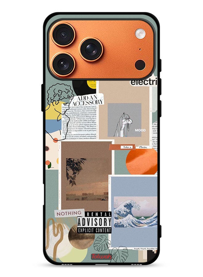 Tolwak Apple iPhone 17 Pro Max Protective Case Cover She Is Electric - Image 1