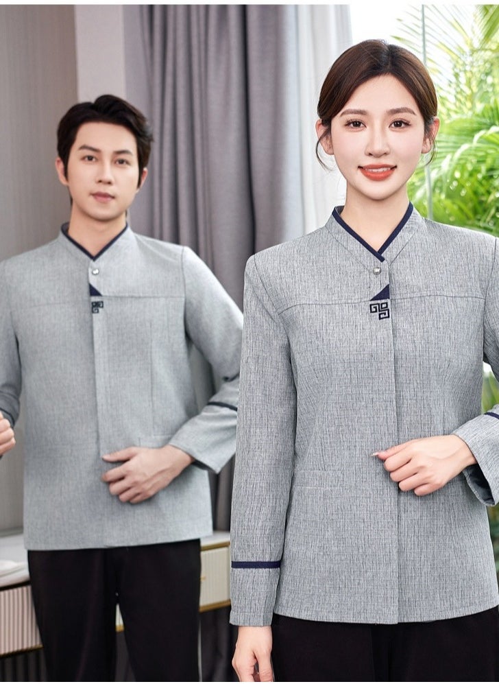 KUYING New Summer Cleaner Work Clothes  - Image 3