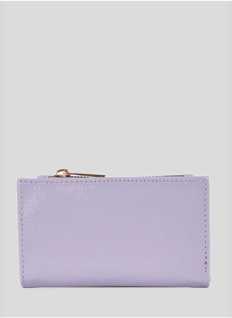 DeFacto Faux Leather Floral Print Wallet