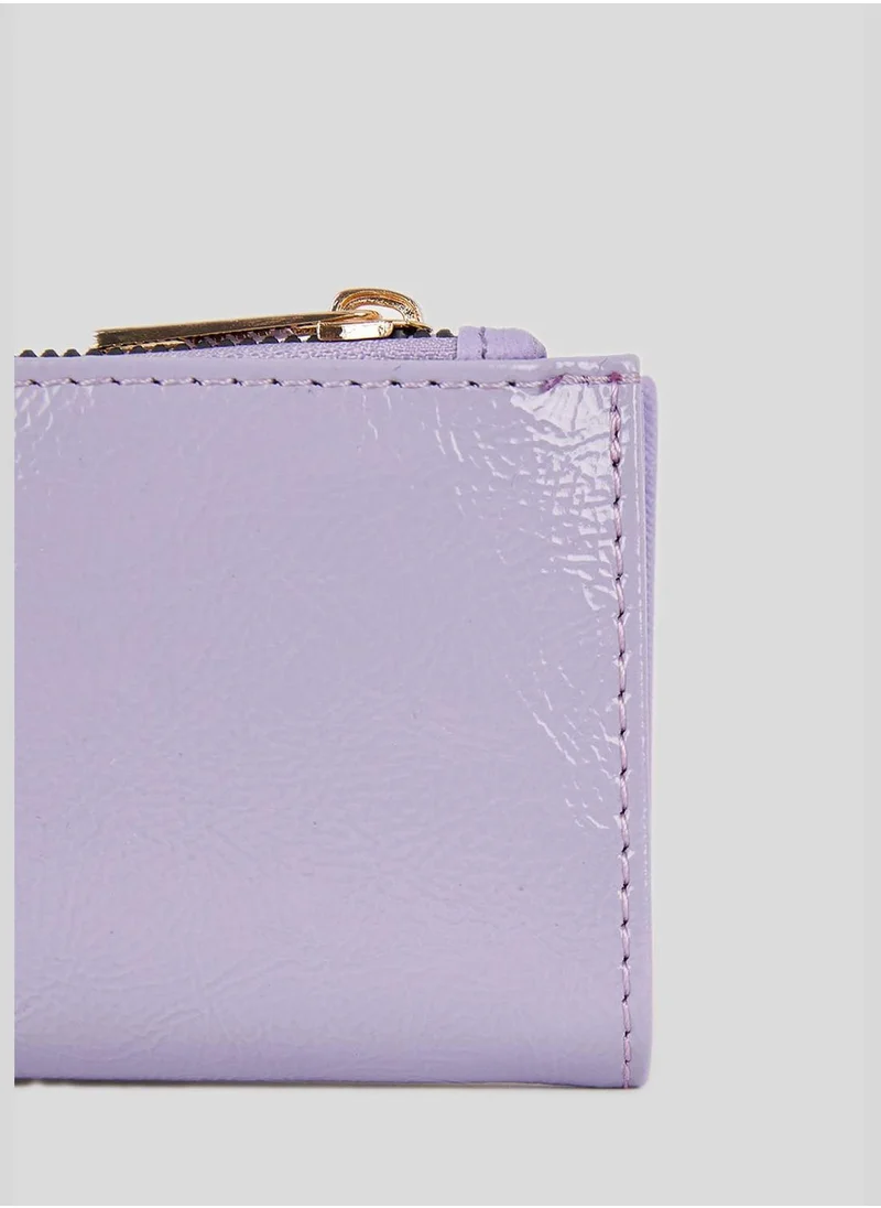 DeFacto Faux Leather Floral Print Wallet