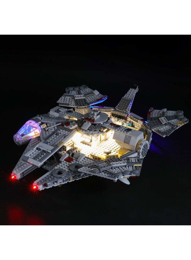 BRIKSMAX Led Lighting Kit for Millennium Falcon - 75257 Building Blocks Model- Not Include The Lego Set - Image 3