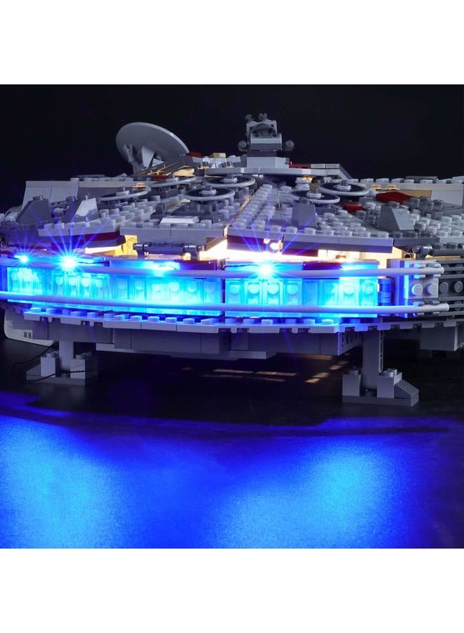 BRIKSMAX Led Lighting Kit for Millennium Falcon - 75257 Building Blocks Model- Not Include The Lego Set - Image 5