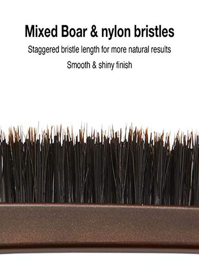 Olivia Garden Style-Up Teasing Foldable Hair Brush - 50% Boar & 50% Nylon Bristles Stu-Mx (Mixed)? - Image 3