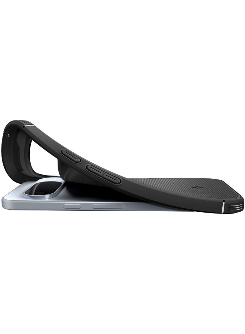 Spigen حافظة كور أرمور ماغ فيت لجوجل بيكسل 10 برو | غطاء بيكسل 10 [متوافق مع بيكسل سناب وماغ سيف] - أسود غير لامع - Image 5