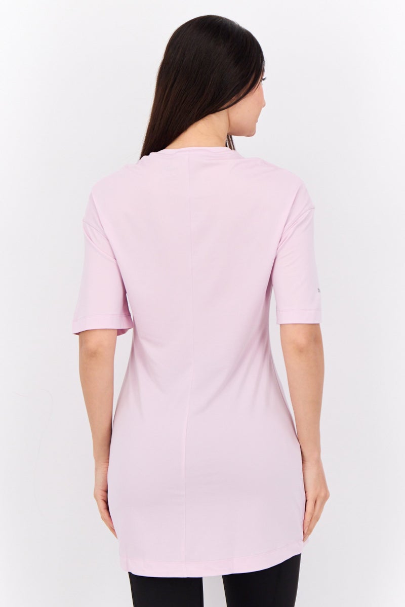 PUMA Women Sportswear Fit Short Sleeve Training T Shirt, Pink - Image 3