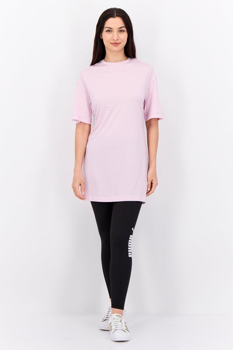 PUMA Women Sportswear Fit Short Sleeve Training T Shirt, Pink - Image 4