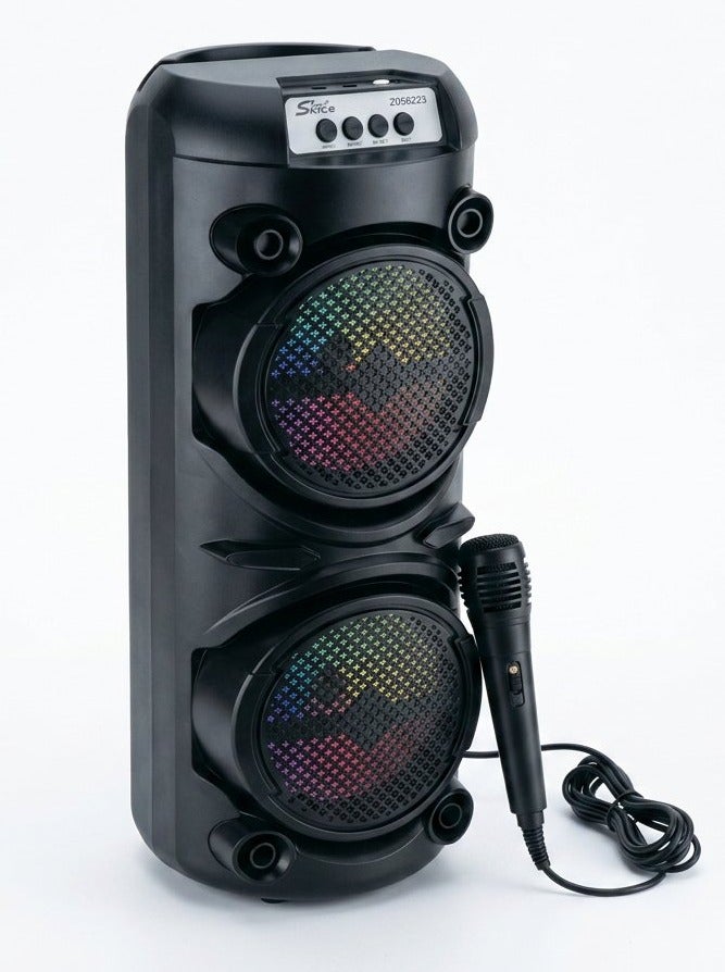 Portable 3000mAh Bluetooth speaker with dual speakers, microphone, 5.0 audio, and Bluetooth speaker - Image 1