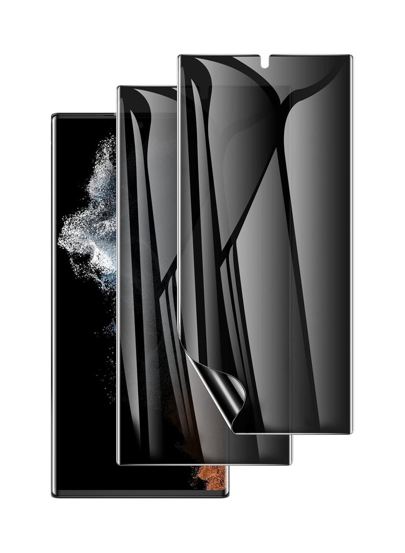 Privacy Screen Protector For Samsung Galaxy S22 Ultra, 9h tempered glass screen protector, Ultra HD Glass, Eazy Installation, Anti Shock Screen, Anti Scratch Protection, Only for Samsung Galaxy S22 Ultra - Image 1